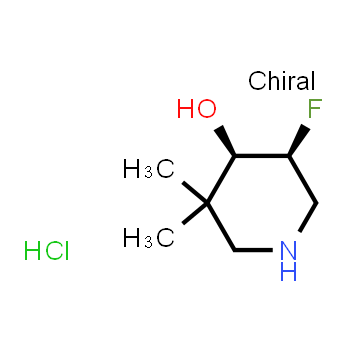 1612176-74-5 | 4-piperidinol, 5-fluoro-3,3-dimetil-, clorhidrato (1:1), (4r,5s)-rel-