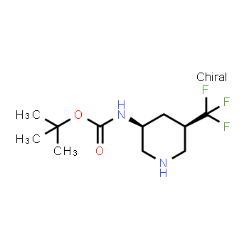 1620012-51-2 | tert-butyl N-[(3S,5R)-5-(trifluoromethyl)piperidin-3-yl]carbamate