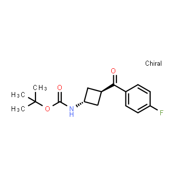 1630906-41-0 | 3-(4-fluorobenzoil)ciclobutilcarbamato de trans-terc-butilo