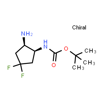 1638744-07-6 | tert-butyl N-[(1S,2R)-2-amino-4,4-difluorocyclopentyl]carbamate