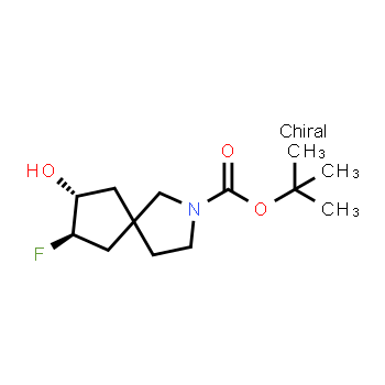 1638757-73-9 | (7R,8R)-7-fluoro-8-hidroxi-2-azaespiro[4.4]nonano-2-carboxilato de terc-butilo