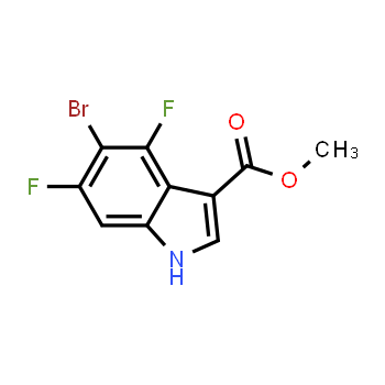 1638763-46-8 | 5-bromo-4,6-difluoro-1H-indol-3-carboxilato de metilo