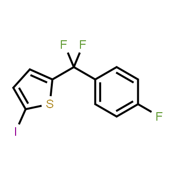 1638763-94-6 | 2-[difluoro(4-fluorofenil)metil]-5-yodotiofeno
