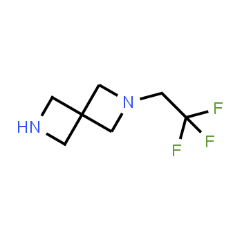 1638763-96-8 | 2-(2,2,2-trifluoroetil)-2,6-diazaspiro[3.3]heptano
