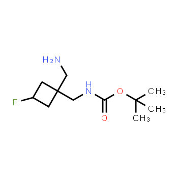 1638764-14-3 | tert-butyl N-{[1-(aminomethyl)-3-fluorocyclobutyl]methyl}carbamate