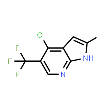 1638764-73-4 | 4-cloro-2-yodo-5-(trifluorometil)-1H-pirrolo[2,3-b]piridina
