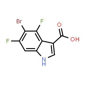 1638764-78-9 | 5-bromo-4,6-difluoro-1H-indole-3-carboxylic acid