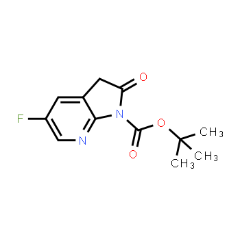 1638765-28-2 | 5-fluoro-2-oxo-1H,2H,3H-pirrolo[2,3-b]piridina-1-carboxilato de terc-butilo