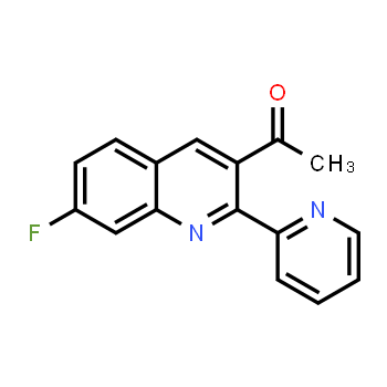 1639971-09-7 | 1-[7-fluoro-2-(piridin-2-il)quinolin-3-il]etan-1-ona