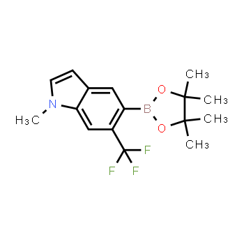 1649953-48-9 | 1-metil-5-(4,4,5,5-tetrametil-1,3,2-dioxaborolan-2-il)-6-(trifluorometil)-1H-indol
