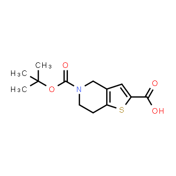 165947-48-8 | ÁCIDO 5-(TERT-BUTOXICARBONIL)-4,5,6,7-TETRAHIDROTIENO[3,2-C]PIRIDINA-2-CARBOXÍLICO