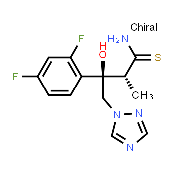 170863-34-0 | (alfaR,betaR)-beta-(2,4-difluorofenil)-beta-hidroxi-alfa-metil-1H-1,2,4-triazol-1-butanotioamida