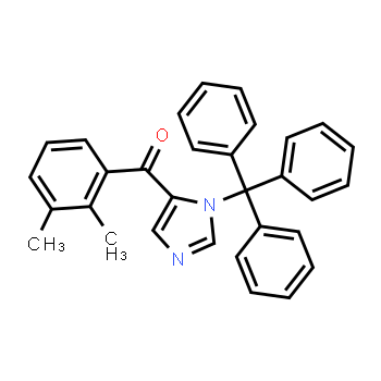 176721-02-1 | (2,3-dimetilfenil)-(3-tritilimidazol-4-il)metanona