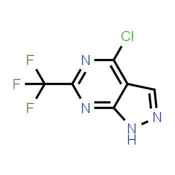 1780-80-9 | 4-cloro-6-(trifluorometil)-1H-pirazolo[3,4-d]pirimidina