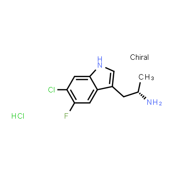 1788036-24-7 | Clorhidrato de (2S)-1-(6-cloro-5-fluoro-1H-indol-3-il)propan-2-amina