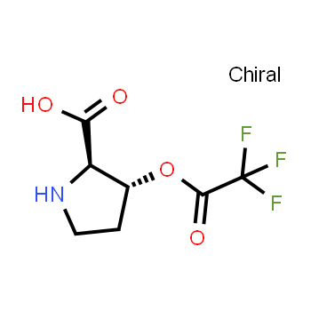 1788054-78-3 | Ácido (2R,3R)-rel-3-(2,2,2-trifluoroacetoxi)pirrolidina-2-carboxílico