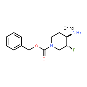 1821811-10-2 | (3R,4R)-4-amino-3-fluoropiperidina-1-carboxilato de bencilo
