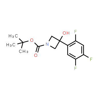 1874538-18-7 | 3-hidroxi-3-(2,4,5-trifluorofenil)azetidina-1-carboxilato de terc-butilo