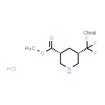 clorhidrato de (3R,5S)-rel-5-(trifluorometil)piperidina-3-carboxilato de metilo