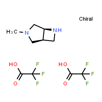 2068137-92-6 | (1S,5S)-3-metil-3,6-diazabiciclo[3.2.0]heptano; ácido bis(trifluoroacético)