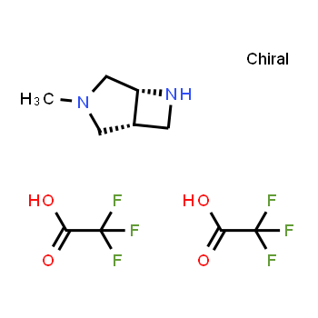 2068137-95-9 | (1R,5R)-3-metil-3,6-diazabiciclo[3.2.0]heptano; ácido bis(trifluoroacético)