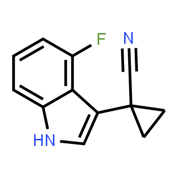2110917-08-1 | 1-(4-fluoro-1H-indol-3-il)ciclopropano-1-carbonitrilo