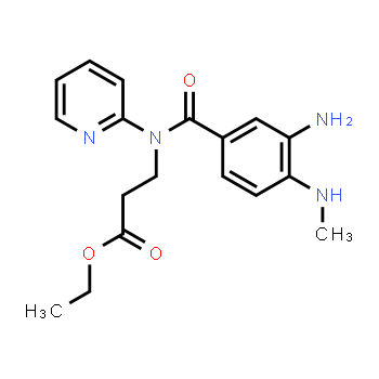 212322-56-0 | 3-(3-amino-4-(metilamino)-N-(piridin-2-il)benzamido)propanoato de etilo