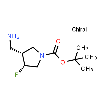 2166198-59-8 | (3R,4R)-3-(aminometil)-4-fluoropirrolidin-1-carboxilato de terc-butilo