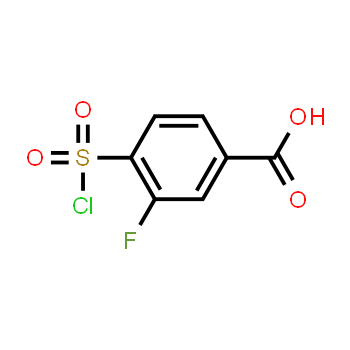 244606-33-5 | ácido 4-(clorosulfonil)-3-fluorobenzoico