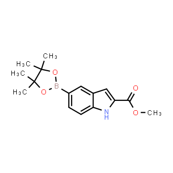 284660-89-5 | 5-(4,4,5,5-tetrametil-1,3,2-dioxaborolan-2-il)-indol-2-carboxilato de metilo