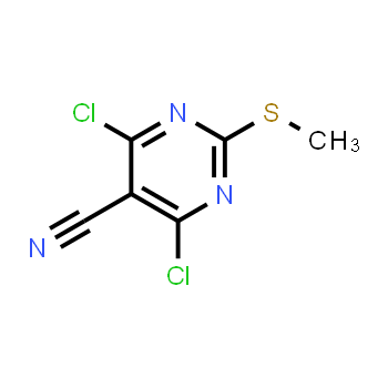 33097-13-1 | 4,6-dichloro-2-(methylsulfanyl)pyrimidine-5-carbonitrile