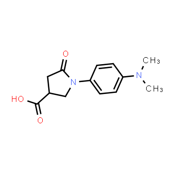 346644-26-6 | ácido 1-(4-(dimetilamino)fenil)-5-oxopirrolidin-3-carboxílico