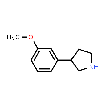 38175-35-8 | 3-(3-Metoxifenil)pirrolidina