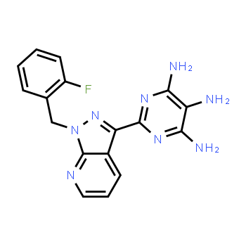 428854-24-4 | 2-{1-[(2-fluorofenil)metil]-1h-pirazolo[3,4-b]piridin-3-il}pirimidina-4,5,6-triamina