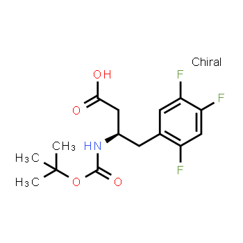 486460-00-8 | Ácido (R)-3-((terc-butoxicarbonil)amino)-4-(2,4,5-trifluorofenil)butanoico