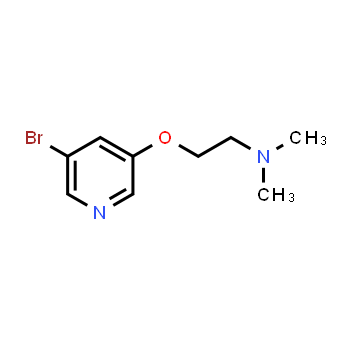 497948-85-3 | 2-((5-bromopiridin-3-il)oxi)-N,N-dimetiletanamina