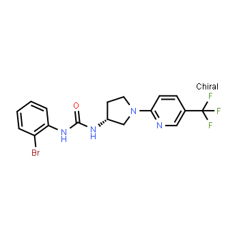 501951-42-4 | (R)-1-(2-bromofenil)-3-(1-(5-(trifluorometil)piridin-2-il)pirrolidin-3-il)urea