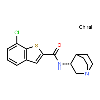 550999-74-1 | (R)-7-chloro-N-(quinuclidin-3-yl)benzo[b]thiophene-2-carboxamide