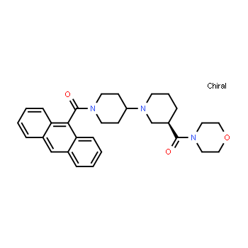 591778-68-6 | (R)-antraceno-9-il(3-(morfolina-4-carbonil)-[1,4'-bipiperidin]-1'-il)metanona