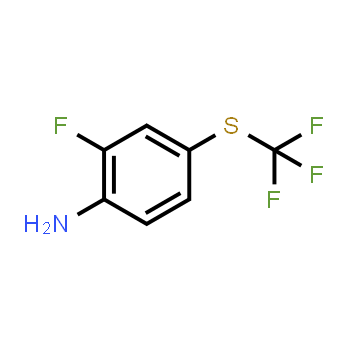 596850-17-8 | 2-fluoro-4-(trifluorometiltio)anilina