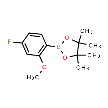 624741-83-9 | 2-(4-fluoro-2-metoxifenil)-4,4,5,5-tetrametil-1,3,2-dioxaborolano