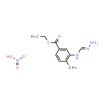 641569-96-2 | Mononitrato de éster etílico del ácido 3-[(aminoiminometil)amino]-4-metilbenzoico