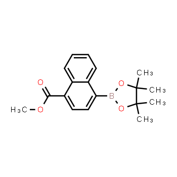 643094-08-0 | 4-(4,4,5,5-tetrametil-1,3,2-dioxaborolan-2-il)-1-naftoato de metilo