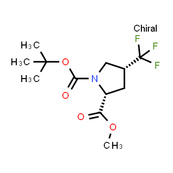 647857-63-4 | (2R,4R)-4-(trifluorometil)pirrolidin-1,2-dicarboxilato de 1-terc-butilo y 2-metilo