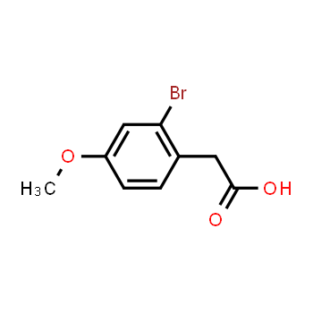 66916-99-2 | Ácido 2-bromo-4-metoxifenilacético