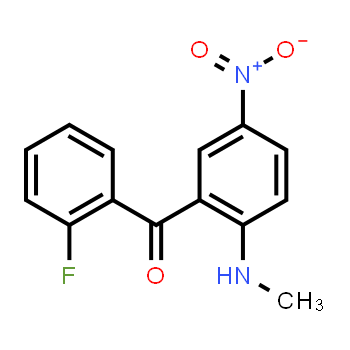 735-06-8 | 2'-Fluoro-2-metilamino-5-nitrobenzofenona