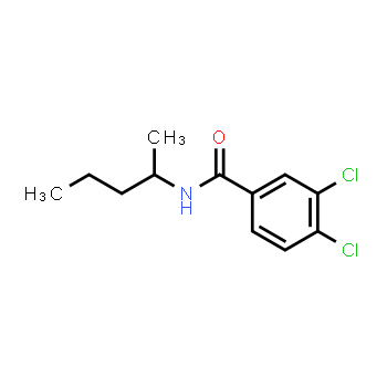 7497-07-6 | 3,4-dicloro-N-(pentan-2-il)benzamida