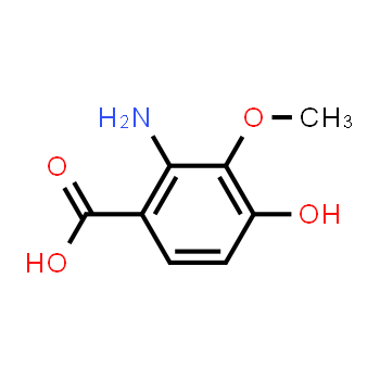 7595-98-4 | ácido 2-amino-4-hidroxi-3-metoxibenzoico