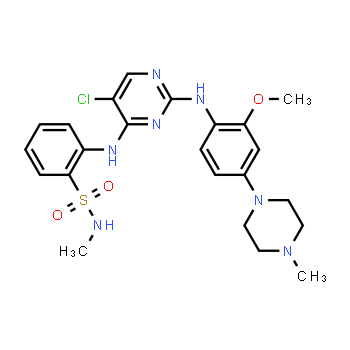 761438-38-4 | 2-((5-cloro-2-((2-metoxi-4-(4-metilpiperazin-1-il)fenil)amino)pirimidin-4-il)amino)-N-metilbencenosulfonamida