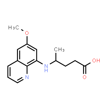77229-68-6 | ácido 4-((6-metoxiquinolin-8-il)amino)pentanoico